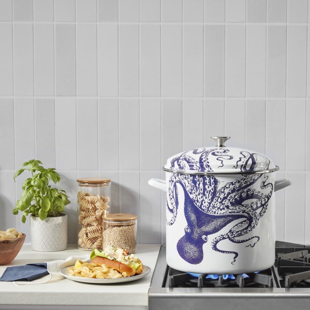 Cuisinart Cuisinart Caskata Lucy 16 Qt. Enamel on Steel Stockpot with Cover