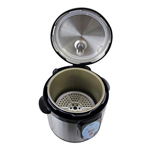 Nesco CAREY DPC-9SS Smart Electric Pressure Cooker and Canner, Stainless Steel, 9.5 Qt