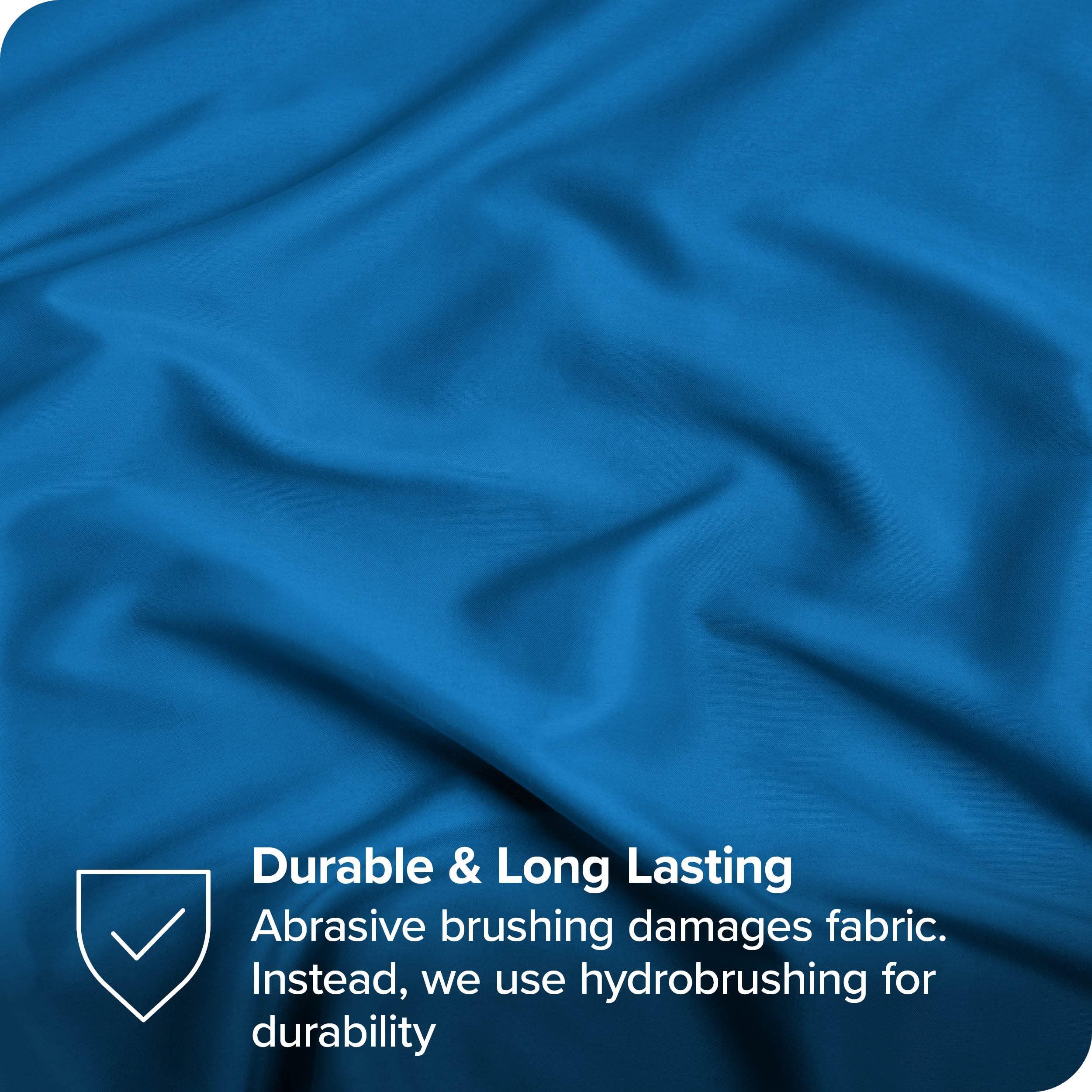 Dhruvi Bedding Dhruvi Bedding Soft 6 Piece Bed Sheets Twin Bed Sheet Set 19 Inches Deep Pocket Egyptian Cotton 1000 Thread Count Soft & Cooling Sheets Sateen Weave Fade & Wrinkle Resistant - Royal Blue