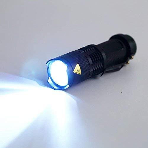 Pocketman Pocketman Mini 3 Modes Cree Q5 7w 300lm LED Flashlight Torch 10 Pack