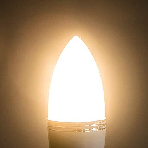 K JINGKELAI E12 LED Bulbs 12W LED Candelabra Bulb(100 Watt Equivalent)Warm White 3000K LED Corn Light Bulbs 12 Watt LED Candle Bulbs,E12 Small Candle Base,Non-Dimmable,4 Pack