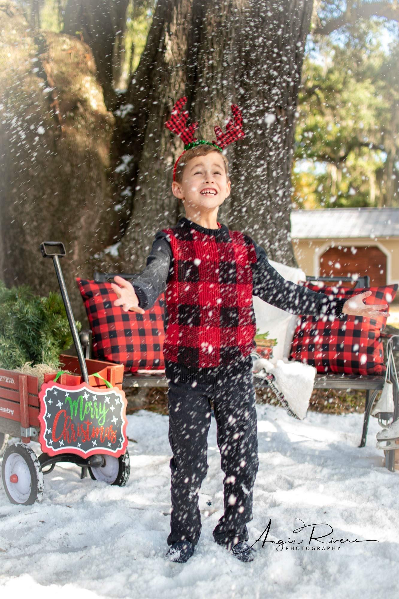 SNOWONDER SNOWONDER Artificial Snow, 10 Gallons, White, 1280 Fl Oz