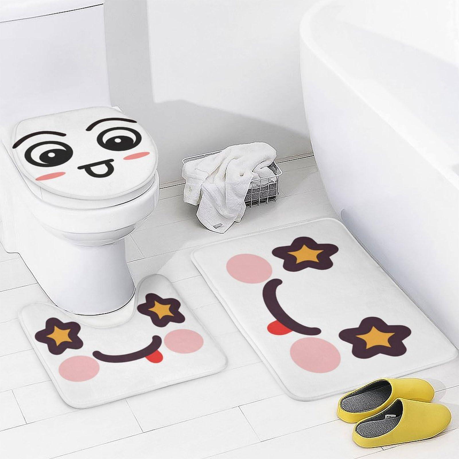 Qlptzwd Custom 4 Piece Bathroom Rug Set Personalized Customized Image Photos, Customize Shower Curtain 4 Piece Set Include 12 Hooks, 1 Bath Mat, 1 Contour Mat, 1 Toilet Lid Cover, DarkGoldenrod