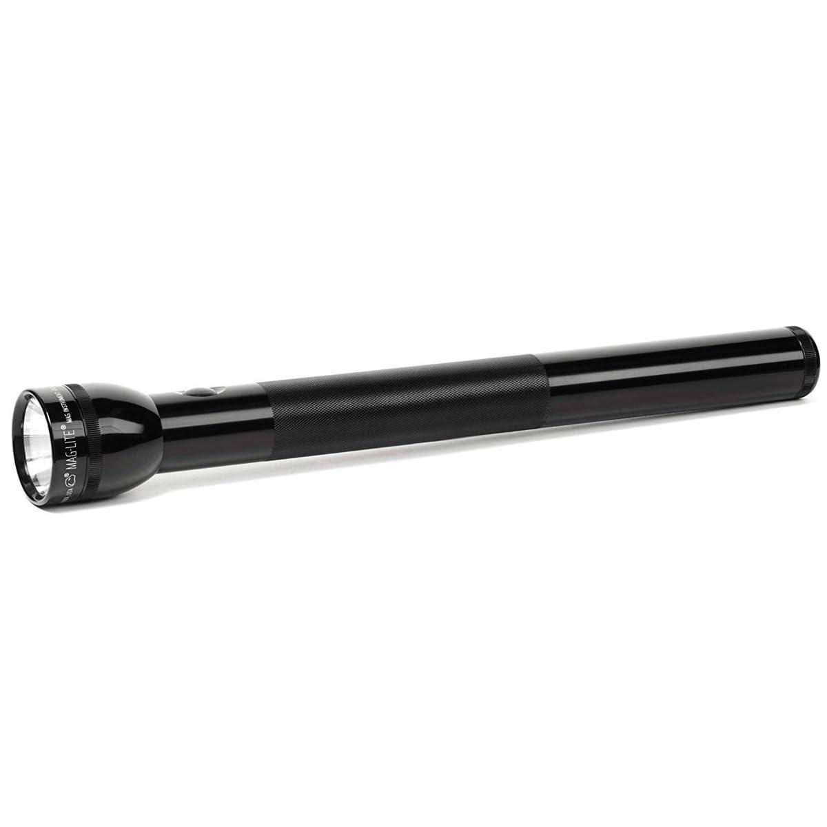 MagLite Maglite Heavy-Duty Incandescent 5-Cell D Flashlight in Display Box, Black