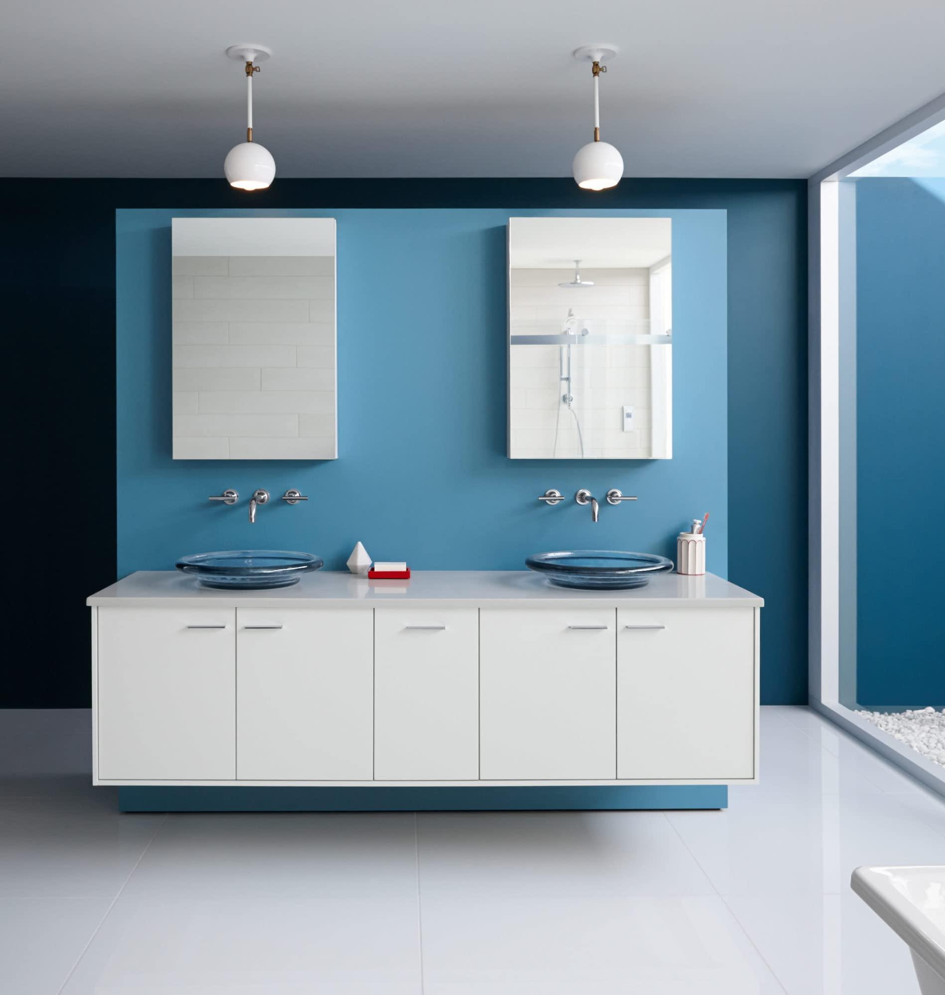 Kohler KOHLER Verdera 24 in. W x 30 in. H Recessed Medicine Cabinet in Anodized Aluminum