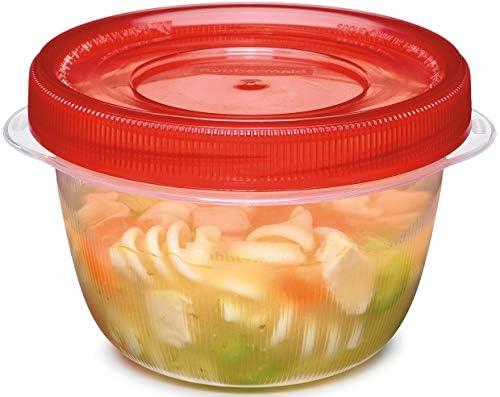 Rubbermaid Rubbermaid TakeAlongs Twist & Seal, Twist Top Food Storage Containers, 2 Cup, 3 Pack