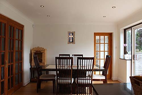 Ethnic Avenue Ethnic Avenue Decorative Wall Crosses for Home Decor - 100% Handcrafted Wooden Wall Cross Hanging Painting - mj27jsg70ba