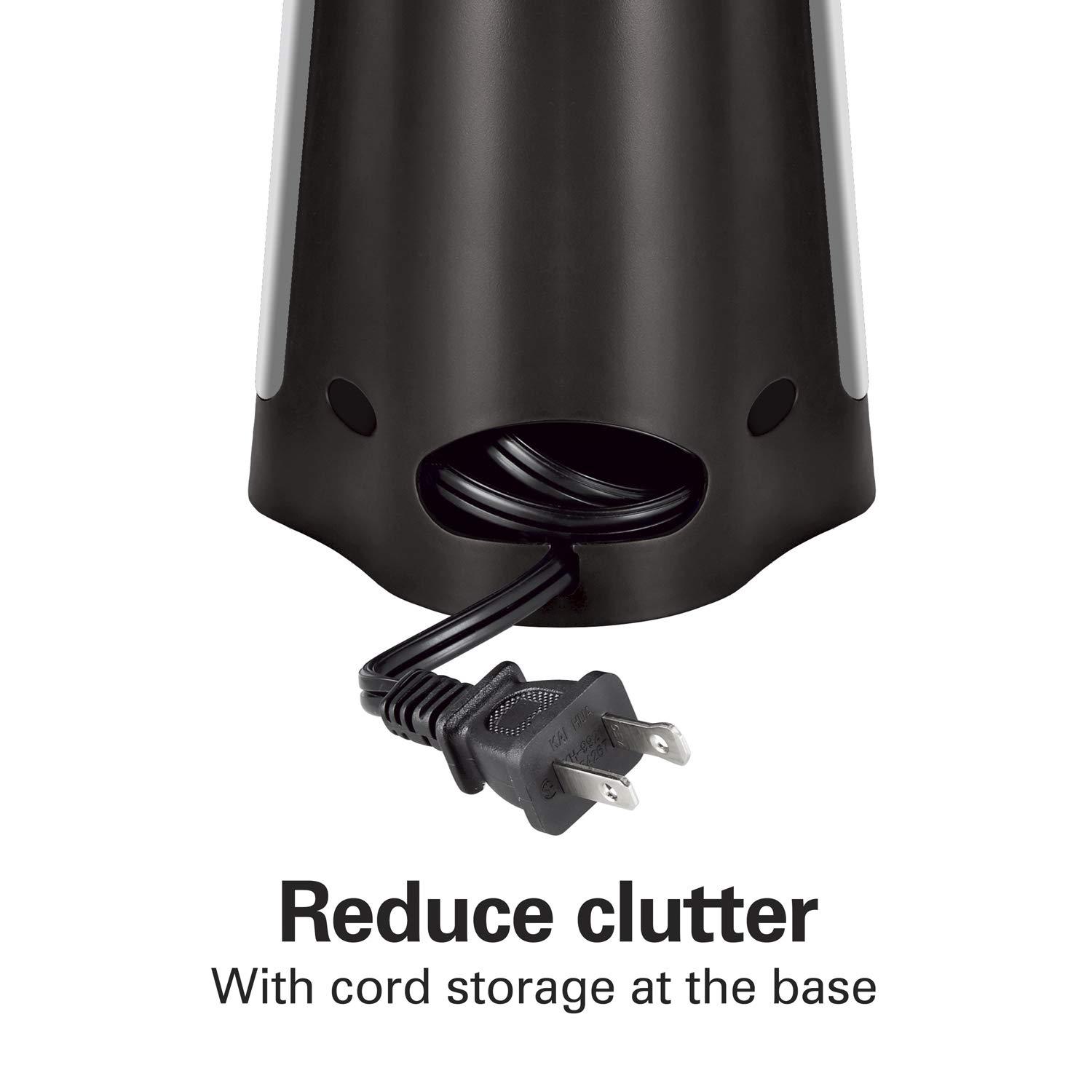 Hamilton Beach Hamilton Beach Extra-Tall Electric Automatic Can Opener with Easy-Clean Detachable Cutting Lever, Cord Storage, Knife Sharpener, Brushed Stainless Steel (76700)