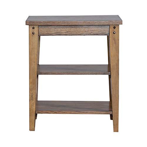 Liberty Furniture INDUSTRIES Liberty Furniture Industries Lake House Tiered Table, 18\" x 22\" x 26\", Medium Brown