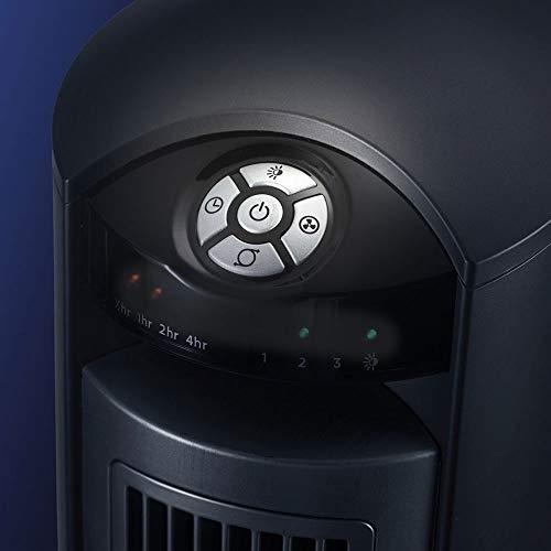 Lasko Lasko Oscillating Tower Fan, Quiet Fans with Remote, for Bedroom, Living Room, Office, Tower Fan with Remote, 3-Speed Timer, 42, Silver T42951