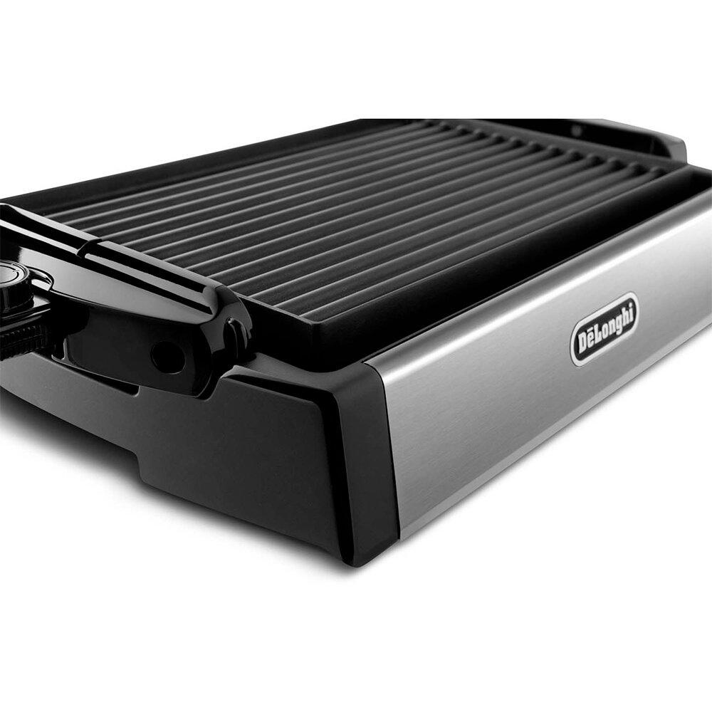De'Longhi DeLonghi BGR50 De'Longhi Reversible Grill/Griddle, Black