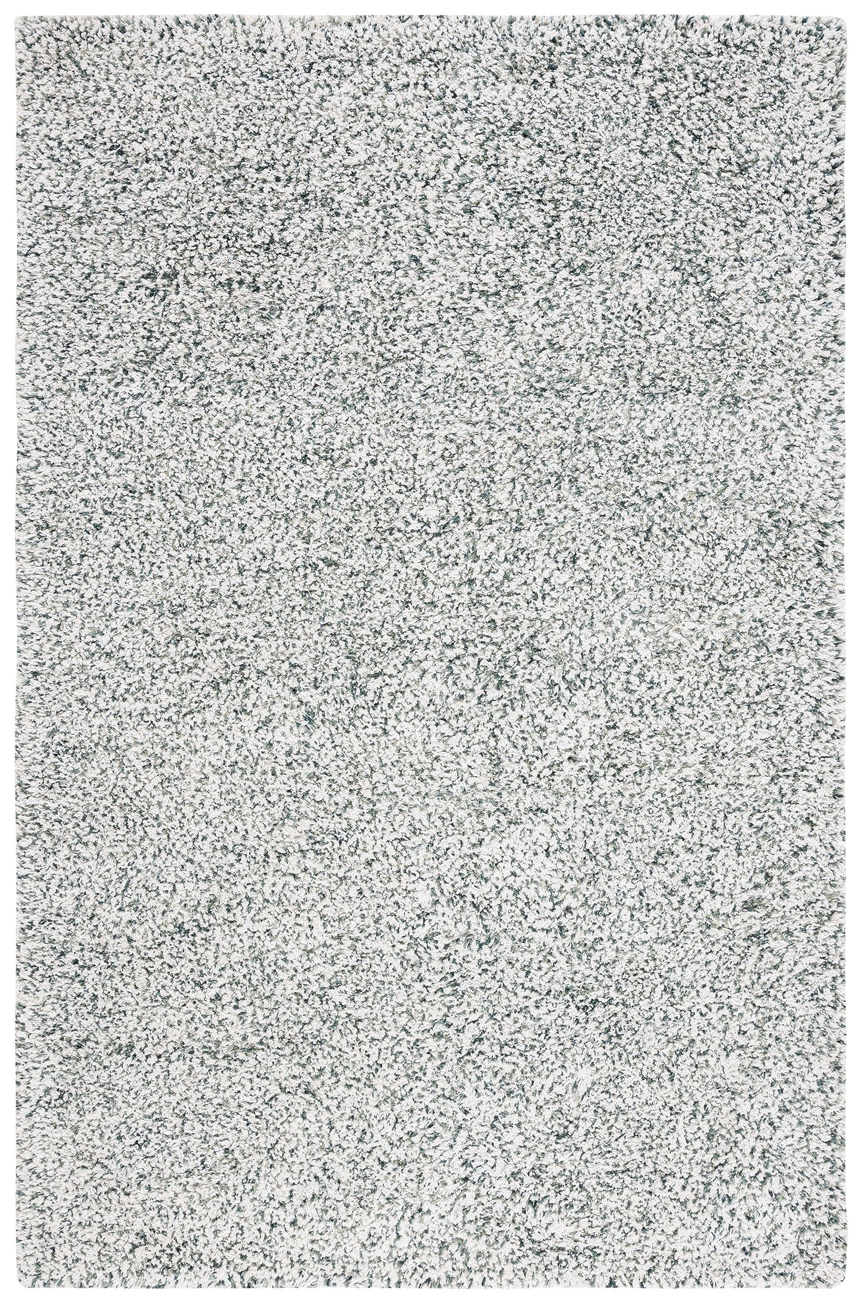 Safavieh SAFAVIEH Berber Collection Area Rug - 8' x 10', Ivory & Green, Transitional Design, Ideal for High Traffic Areas in Living Room, Bedroom & Dining Room (BRB101Y-8)