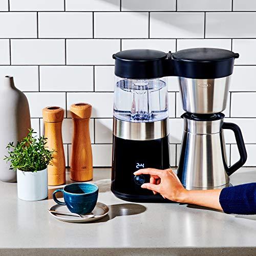 OXO OXO Brew 9 Cup Stainless Steel Coffee Maker,Silver, Black