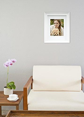 MCS MCS 11x14 Inch Archival Frame with 8x10 Inch Mat Opening, White (47616)