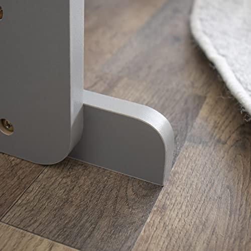 Humble Crew Humble Crew, Grey/White Kids Toy Organizer with 12 Storage Bins, Toddler