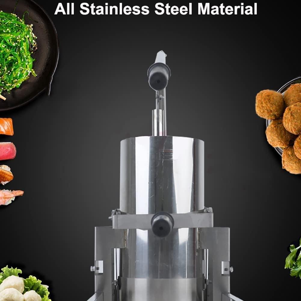 QIANMEI QIANMEI Meatball Maker Machine Commercial Manual Meatball Forming Machine, Shrimp Ball Fish Ball Maker, Vegetable Balls Fish Meatball Former Mold Tool, 600 / Minute for Kitchen