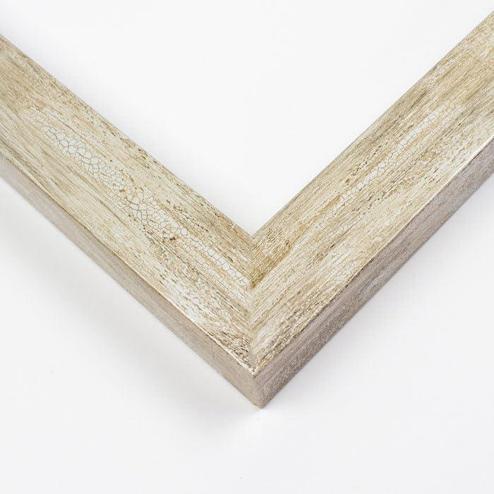 CustomPictureFrames.com 8x11 Frame Grey Solid Wood Picture Frame Width 1.25 Inches | Interior Frame Depth 0.75 Inches | Sten Contemporary Photo Frame Complete with UV Acrylic, Foam Board Backing & Hanging Hardware