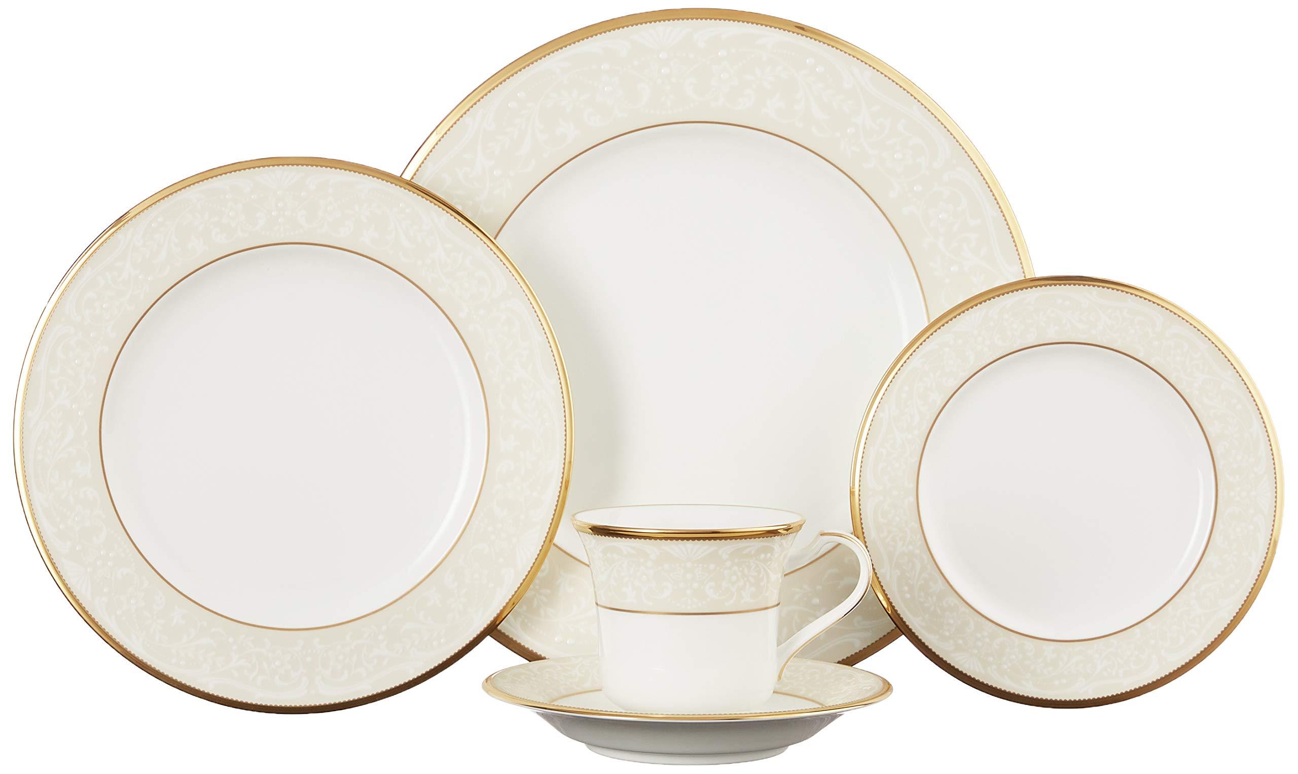 Noritake Noritake White Palace 5-Piece Place Setting