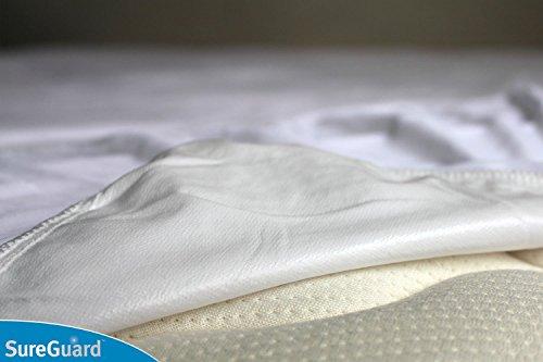 SureGuard Mattress Protectors SureGuard King Size Mattress Protector - 100% Waterproof, Hypoallergenic - Premium Fitted Cotton Terry Cover