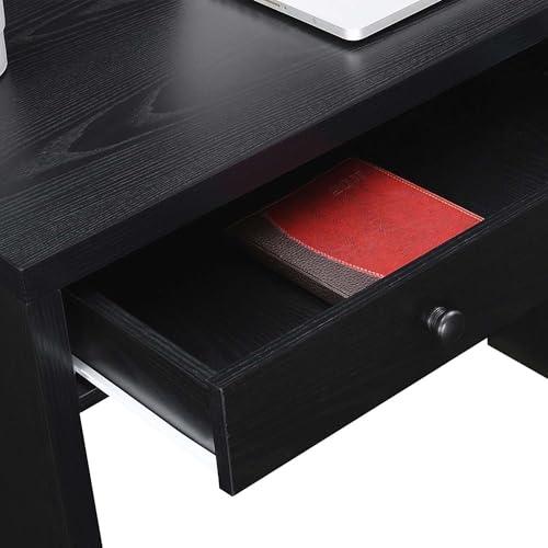Convenience Concepts Convenience Concepts Northfield 1 Drawer 36 inch Desk, Black