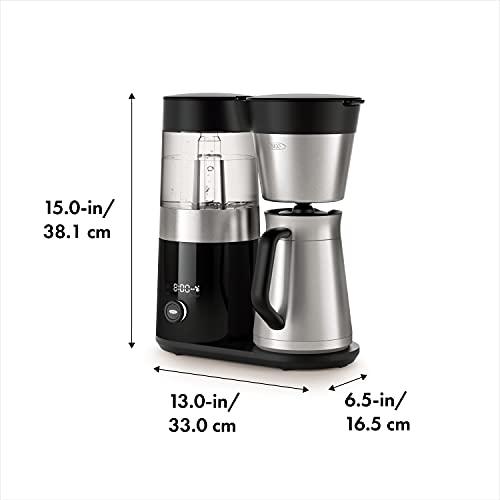 OXO OXO Brew 9 Cup Stainless Steel Coffee Maker,Silver, Black