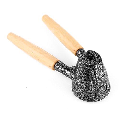 Anwenk Anwenk Nutcracker Nut Cracker Pecan Walnut Cracker Plier Opener Tool with Wood Handle
