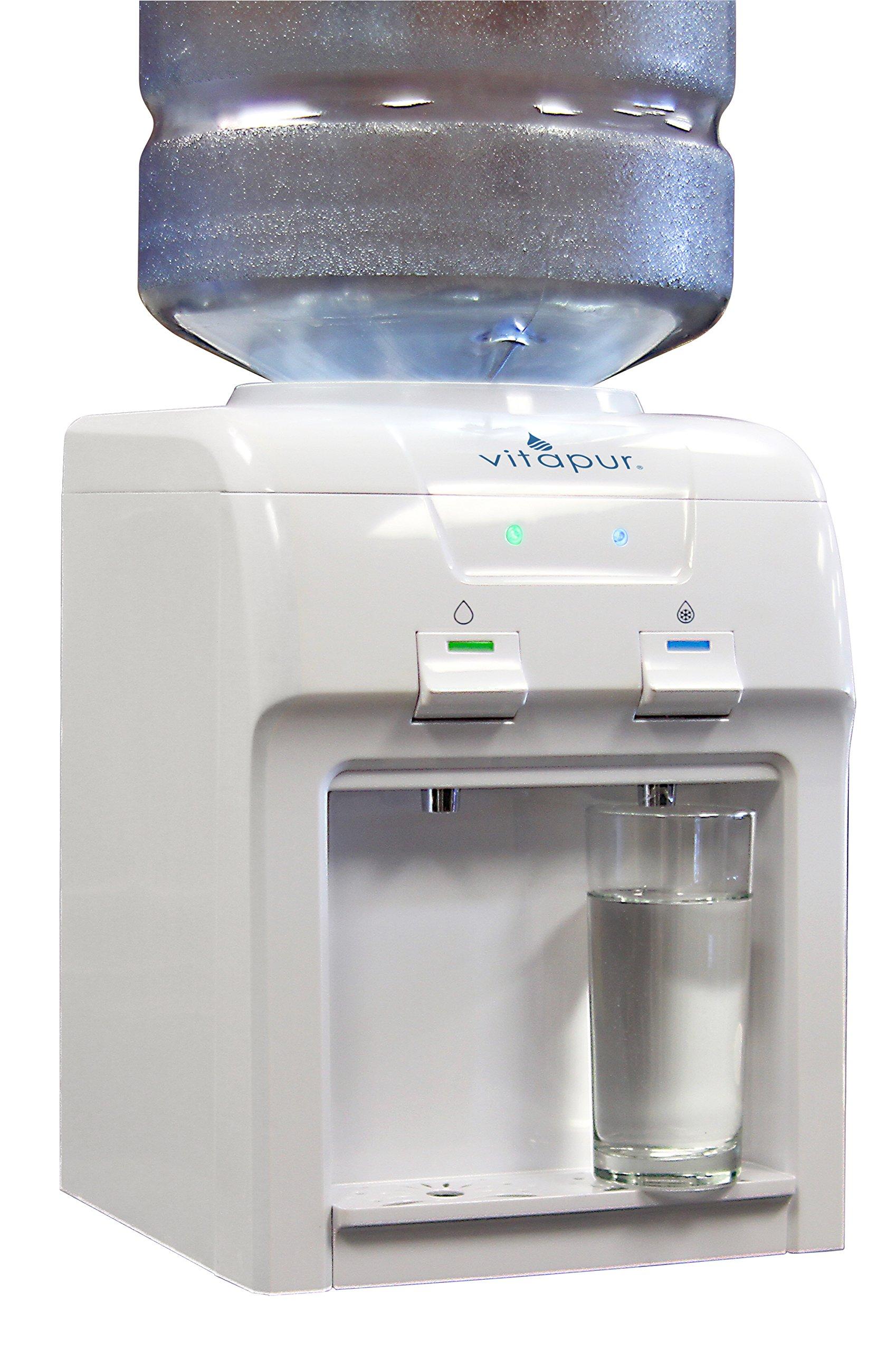 VITAPUR Vitapur Countertop Room Cold Water Dispenser, White