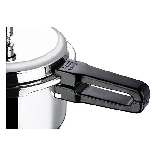 Vinod Vinod V-7L Stainless Steel Sandwich Bottom Pressure Cooker, 7.4 Quart