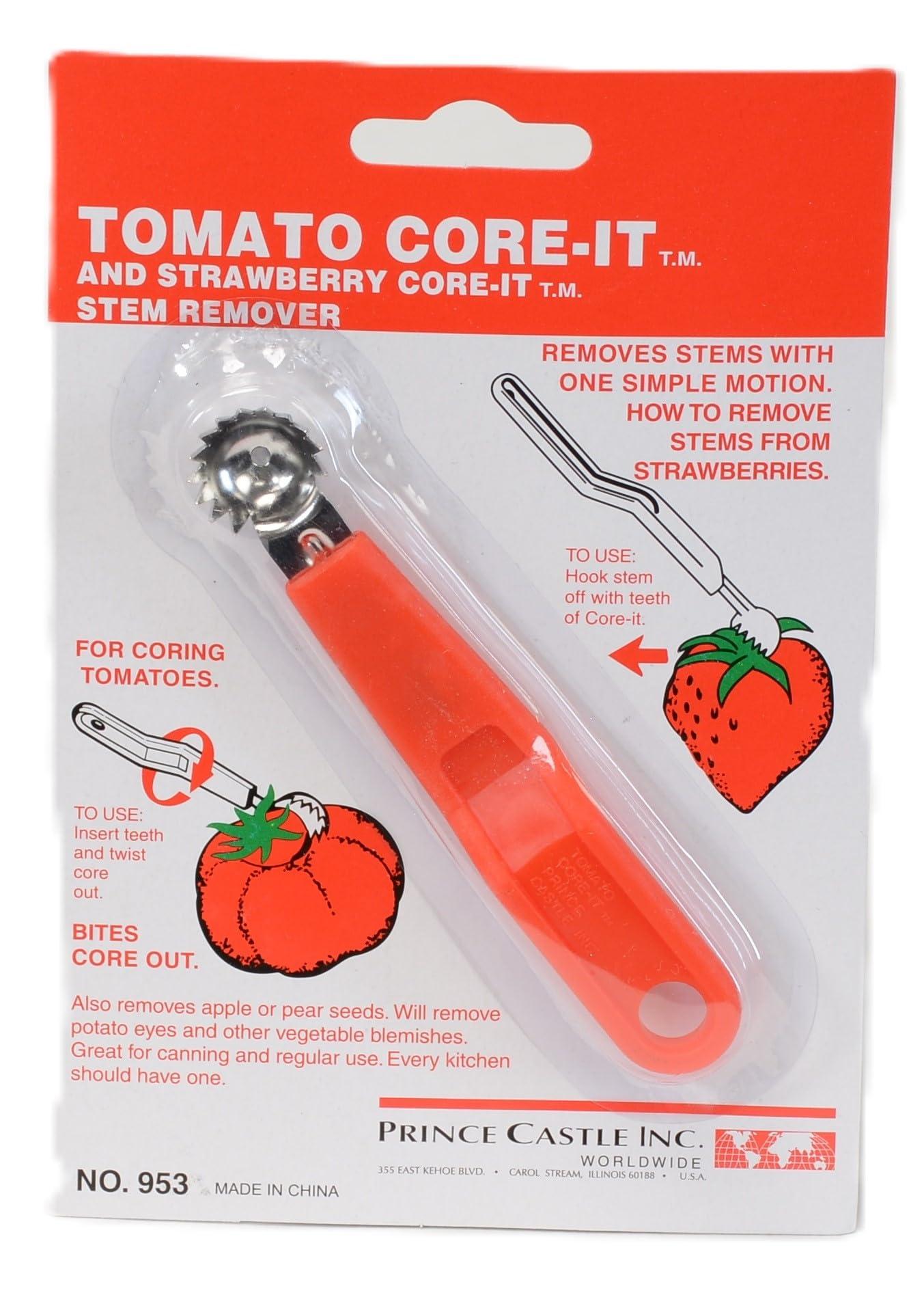 Prince Castle Prince Castle Tomato Core-it - Efficient Coring of Tomatoes in Commercial Kitchens, Restaurants, Home Kitchens and More (Pack of 144)