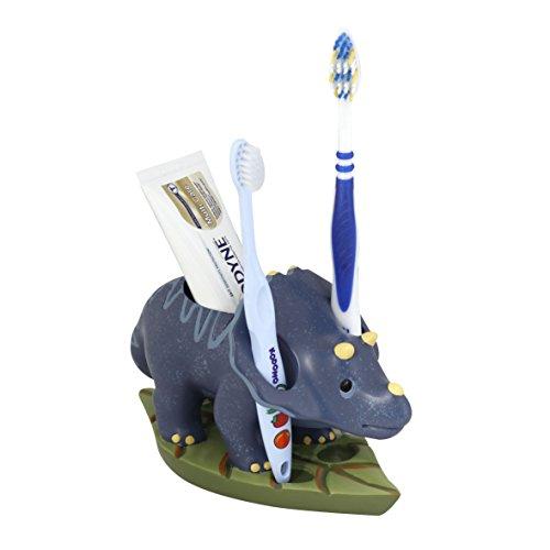 MODONA MODONA Four Piece Kids Bathroom Accessories Set - Dinosaur