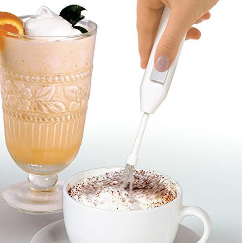 Electric Drink Mixers 5pc Deluxe Cordless Mini Mixer - Mix Whip Stir Blend Beat Drink Frother