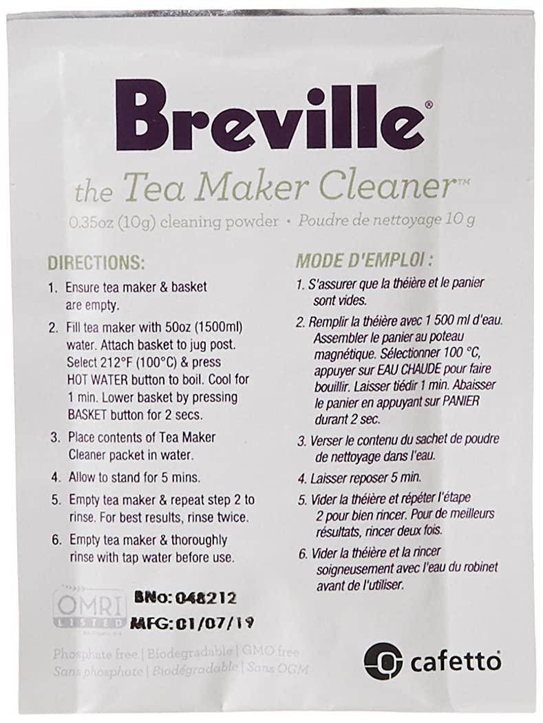 Breville Breville Revive Organic Tea Maker Cleaner, 4 Pack BTM100