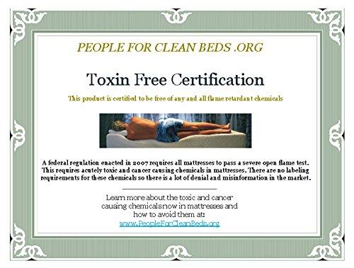 Strobel Organic Strobel Organic Aspen Complete Waterbed 5 Board Vinyl Upholstered Black Vinyl Queen