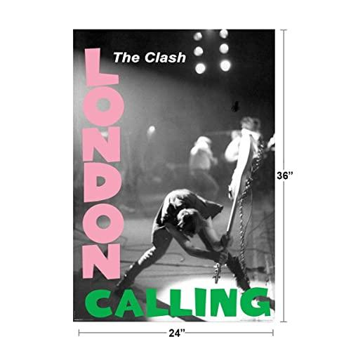 Pyramid America Pyramid America The Clash London Calling Music Cool Wall Decor Art Print Poster 24x36