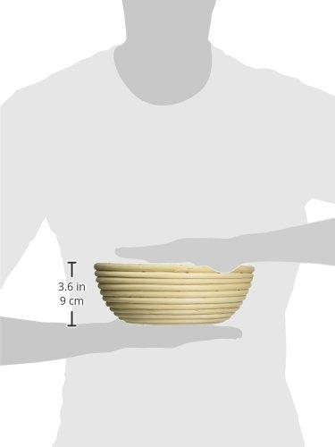 Frieling Frieling 8-Inch Round Banneton Brotform Proofing Basket - Bread Dough Proofing & Serving Bowl for Bread Rising