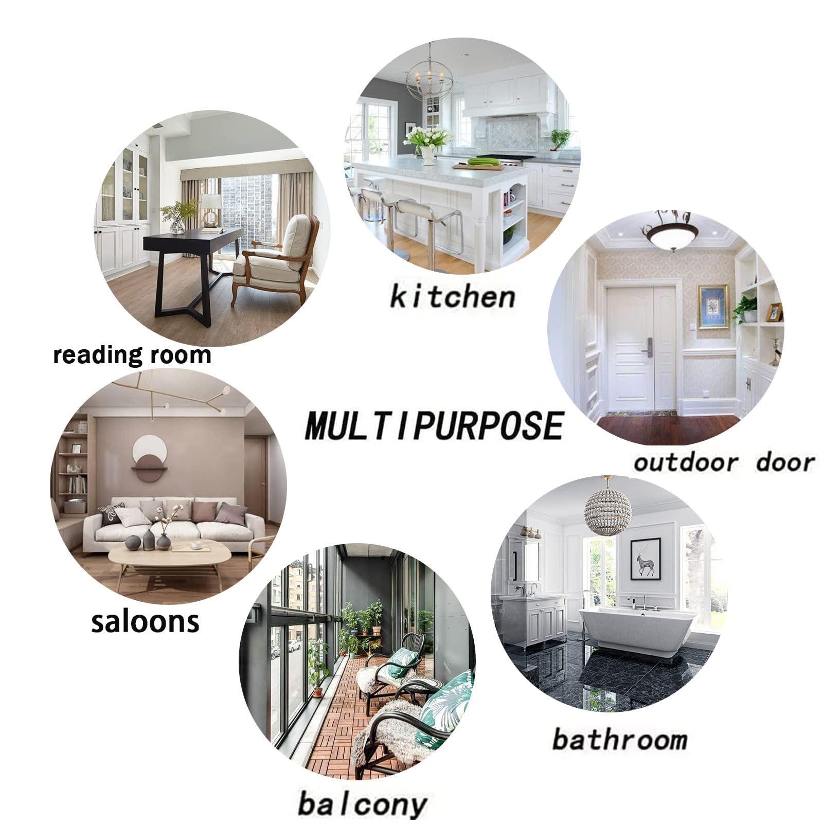 HEISEM Modern Abstract Medieval Black Geometric Stripes Area Rugs, Retro Geometric Boho Indoor Non-Slip Kids Rug, Machine Washable Breathable Durable Carpet for Front Entrance Floor Decor,5.3 x 8ft