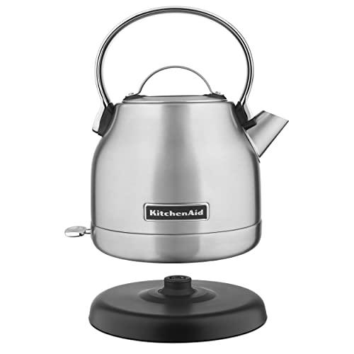 KitchenAid KitchenAid KEK1222SX 1.25-Liter Electric Kettle - Brushed Stainless Steel,Small