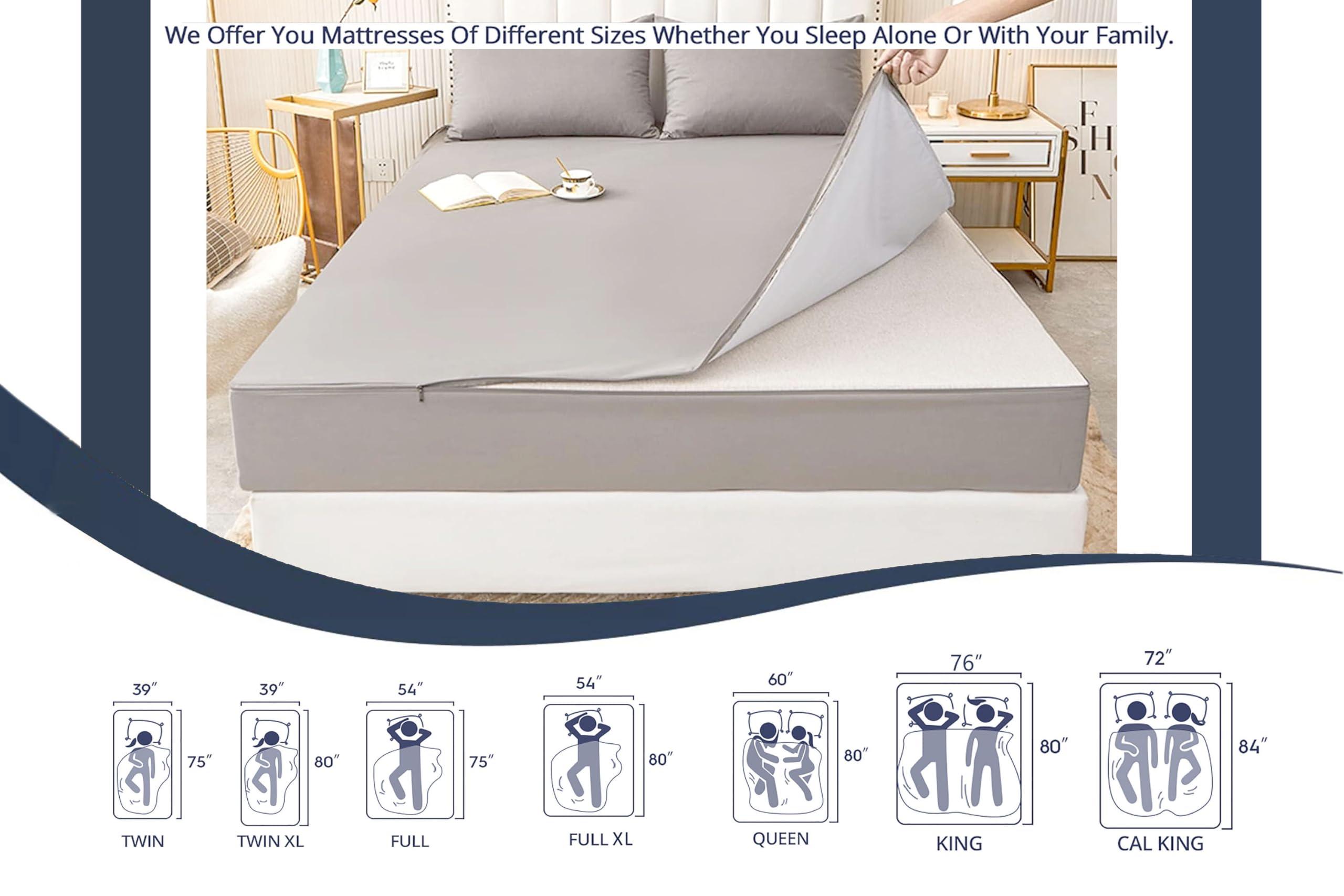 PURE ECO Zip On Fitted Sheet Cal King (72X84) + 10 Inch Deep Pockets - Includes 2 Zip-On Sheets & 1 Fitted Sheet Base - Cal King Size Zipper Fitted Sheets - Soft Cotton 600 TC Fitted Sheet - White