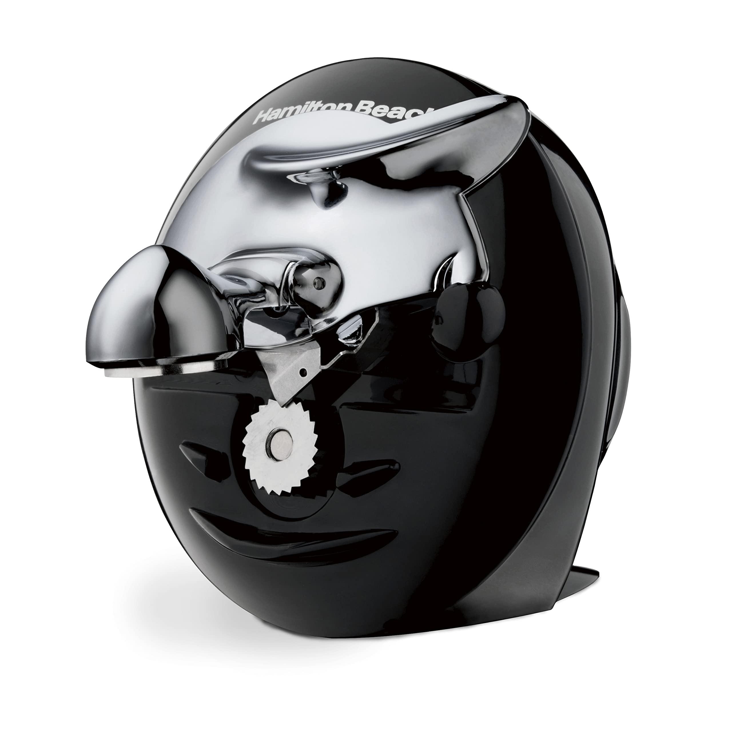 Hamilton Beach Hamilton Beach Walk 'n Cut Electric Can Opener for Kitchen, Use On Any Size, Automatic and Hand-Free, Cordless & Rechargeable, Easy Clean Removable Blade, Black (76501G)