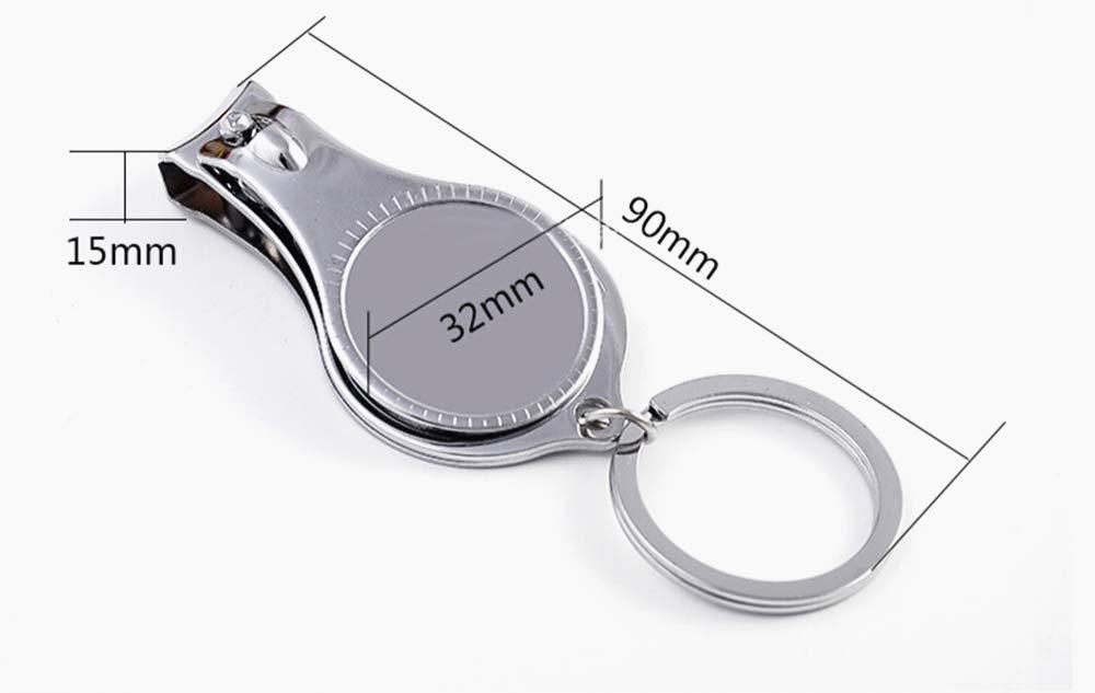 MUYU Accessories National Flag Dominica Souvenir Gift Multifunctional Keychain Bottle Opener Nail Clippers Backpack Pendant