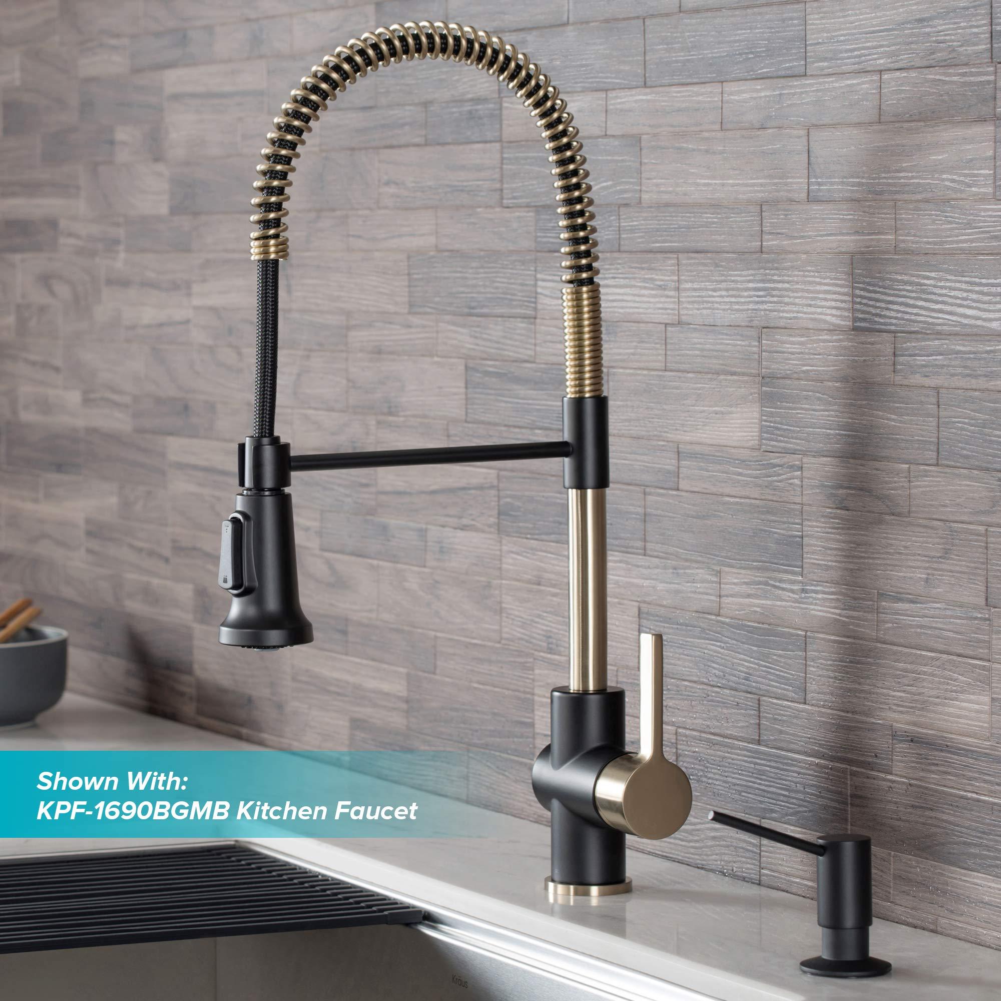 Kraus KRAUS Kitchen Soap and Lotion Dispenser in Stainless Steel, KSD-41SS