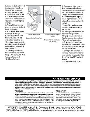 Westbrass Westbrass D323-12 14" Bath Waste & Overflow Assembly with Trip Lever and Beehive Strainer Grid Drain Cover, Oil Rubbed Bronze