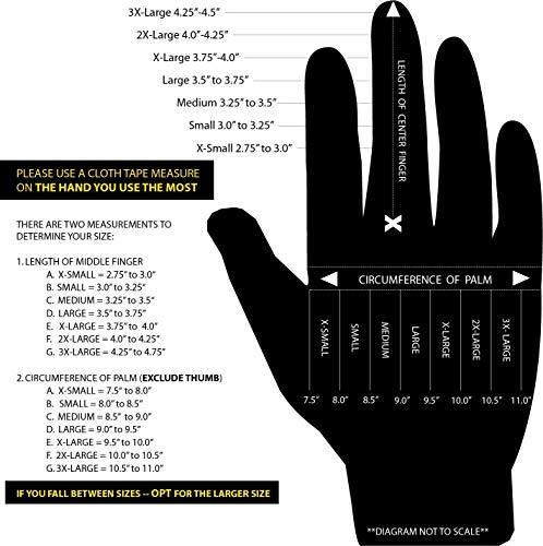 Youngstown Glove Company Youngstown Gloves Cut Resistant Titan XT Vibration & Impact Dampening Work Gloves For Men - Kevlar Lined, Puncture Resistant- Lime Green, Large