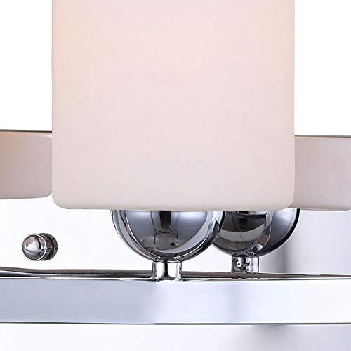 Canarm Canarm IVL370A04CH-O Ltd Hampton 4 Light Vanity, Chrome with Flat Opal Glass