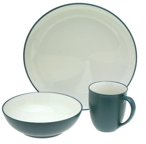 Noritake Noritake Colorwave Blue 12-Piece Dinnerware Place Setting, Service for 4