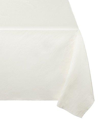 HomeCrate HomeCrate Wide Premium Cushioned Heavy Duty Vinyl Table Pad, 70\" x 144\", Cream
