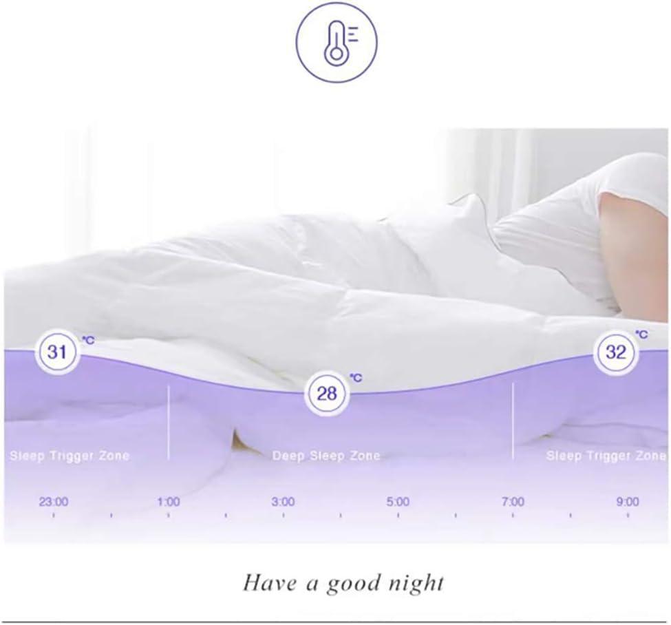 Cotton Home 100% Supima Cotton Duvet Cover, 1 Pieces 500-TC Luxury Soft Bedding Set with Zipper Closure, Oversize Queen (98 x 98), Navy Blue Stripe