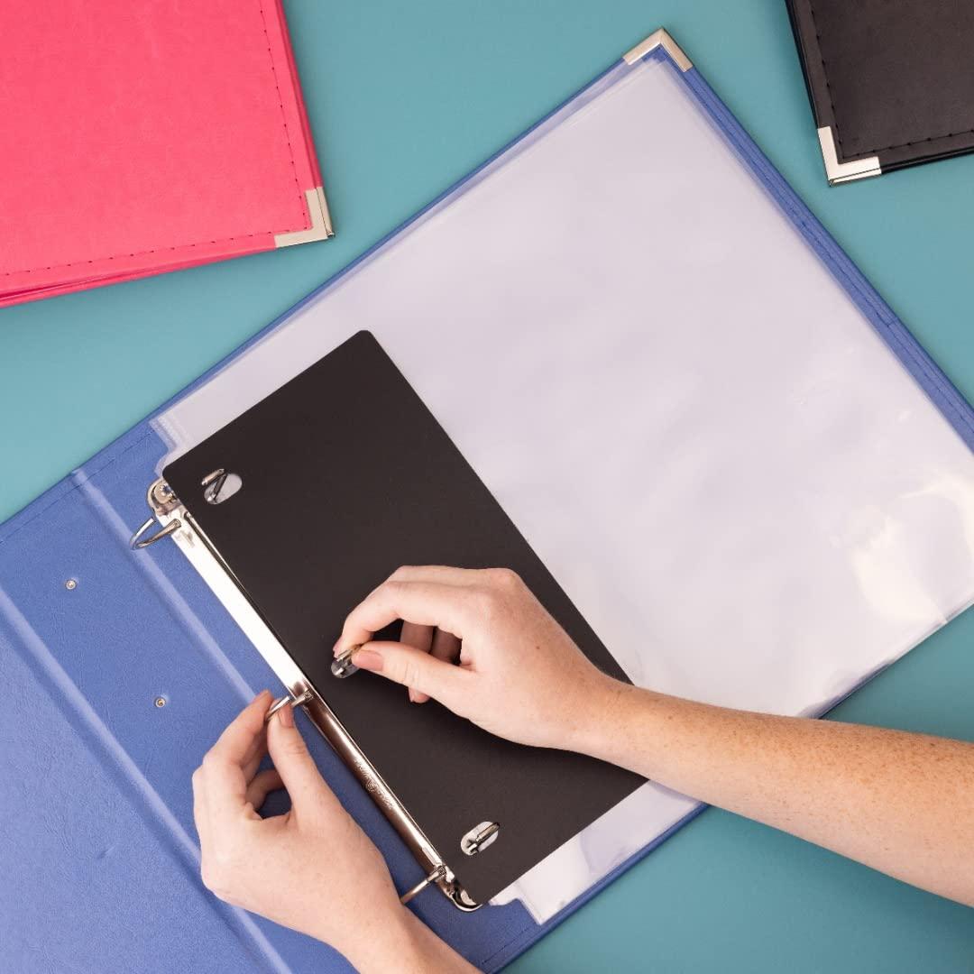 We R Memory Keepers We R Memory Keepers 12x12 Photo Album Strawberry Protect Memories & Photos, Acid-free Leather, Snag-free Rings, Includes 5 Page Protectors, Scrapbooking