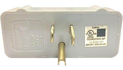 Thermo Cube Thermo Cube Model TC-3: Thermostatically Controlled Outlet - On at 35-Degrees/Off at 45-Degrees