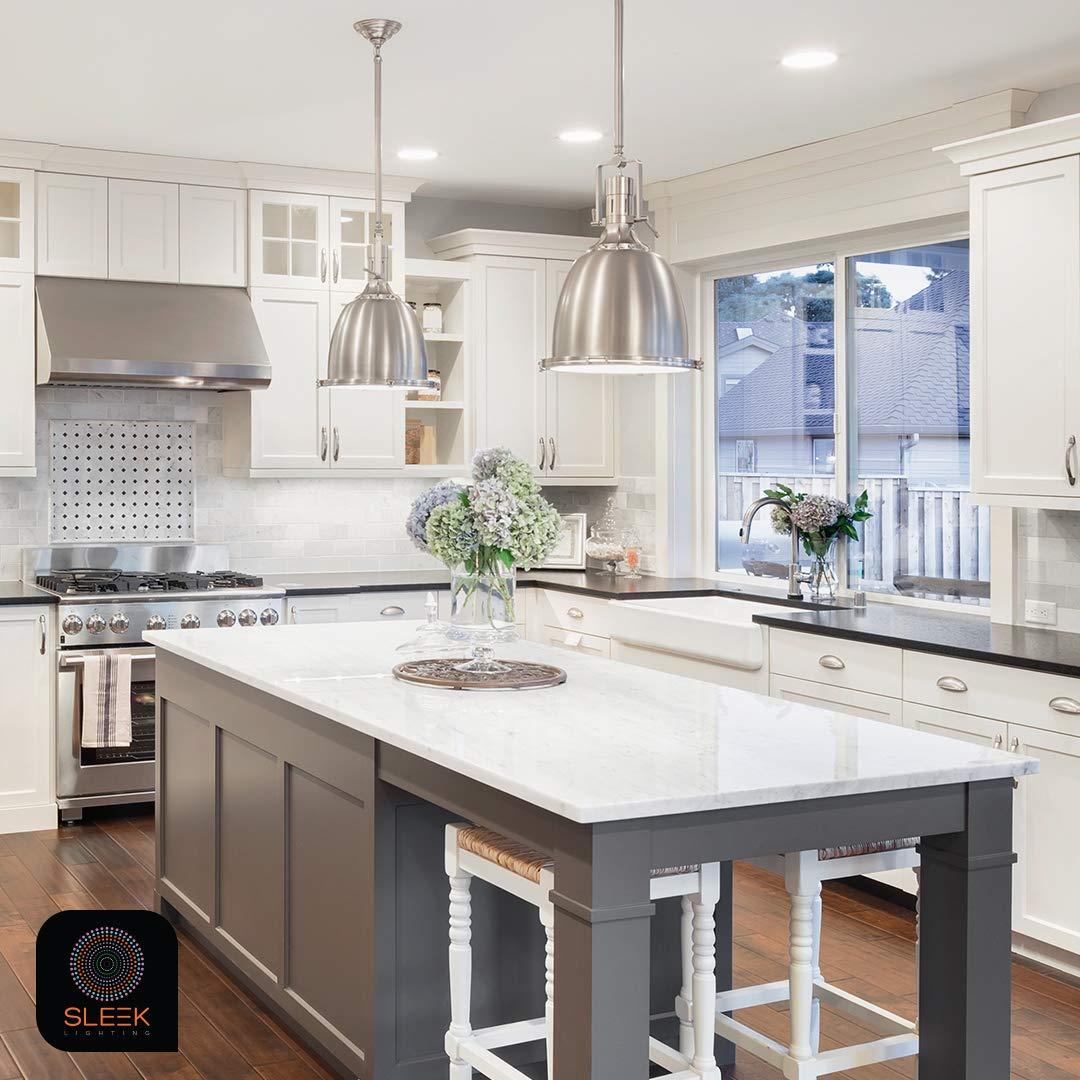 SLEEKLIGHTING SLEEKLIGHTING - 13Watt GU24 Base 2 Prong Light Bulbs- UL approved-120v 60Hz Light Bulb- Mini Twist Lock Spiral -Self Ballasted CFL Two Pin Fluorescent Bulbs- 5000K Daylight 4pack